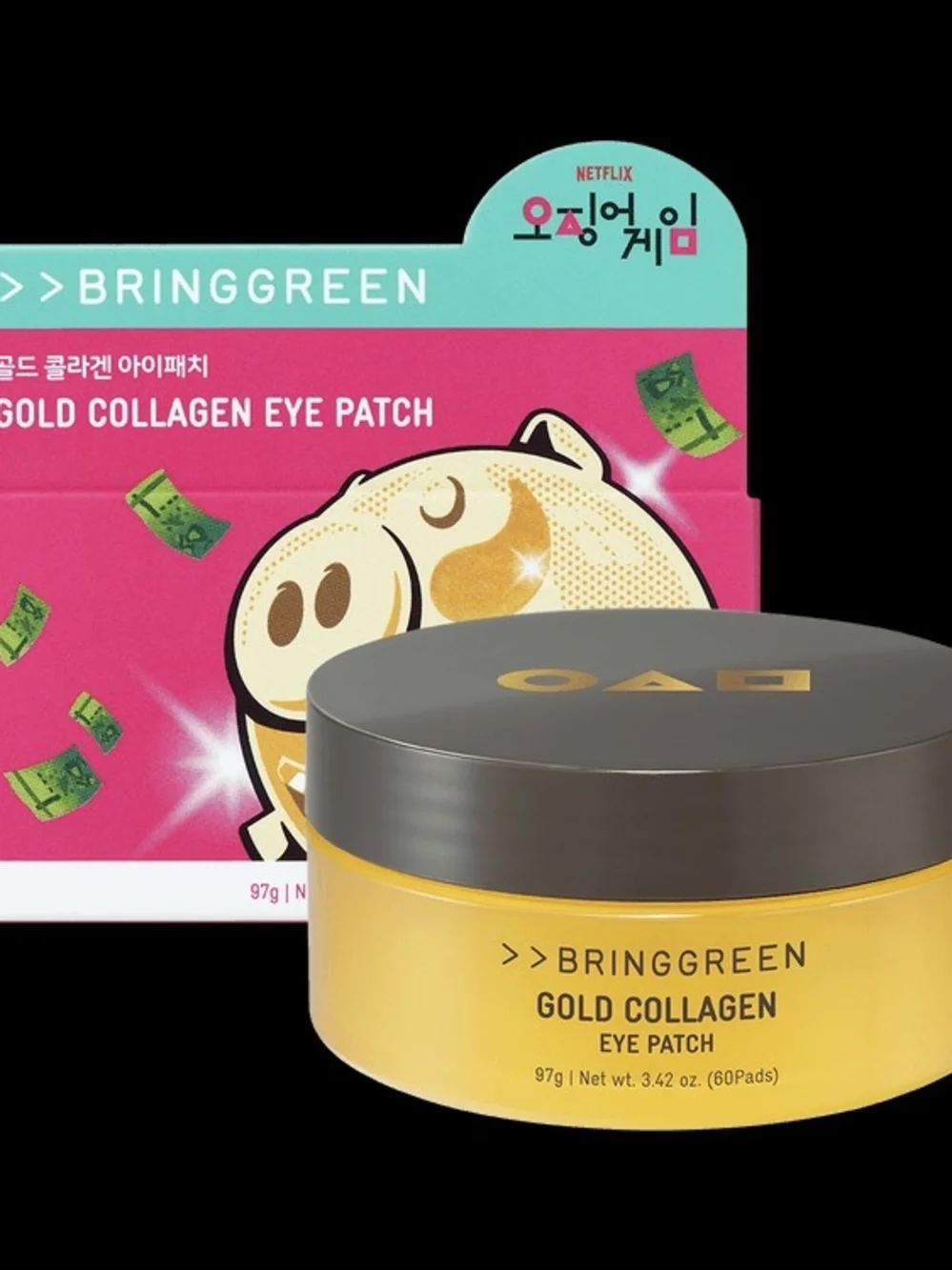 Bringgreen Gold Collagen Eye Patch - Pink